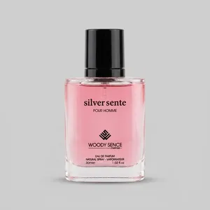 عطر جیبی مردانه وودی سنس مدل Silver Scent حجم 30 میلی لیتر