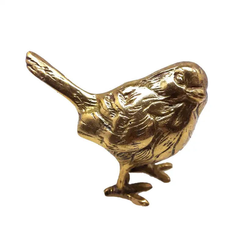 مجسمه برنزی مدل گنجشک ایستاده