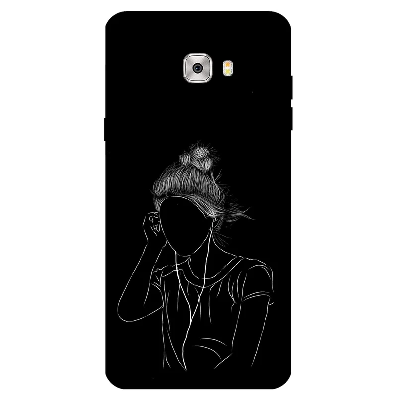 کاور مگافون طرح مینیمال مدل 1858 مناسب برای گوشی موبایل سامسونگ Galaxy C7         