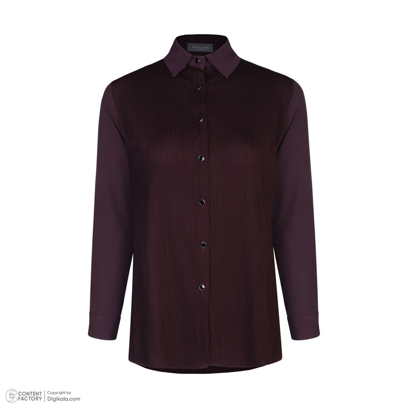 شومیز آستین بلند زنانه پیر کاردین مدل 9208233