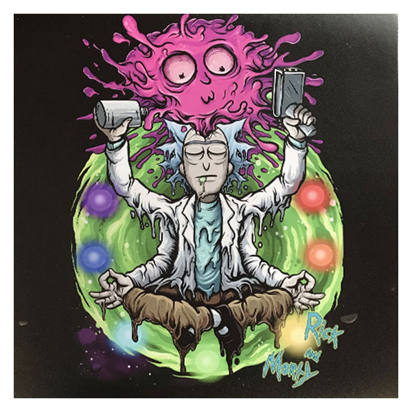 برچسب پلی استیشن ۴ فت آیگیمر مدل Morty2
