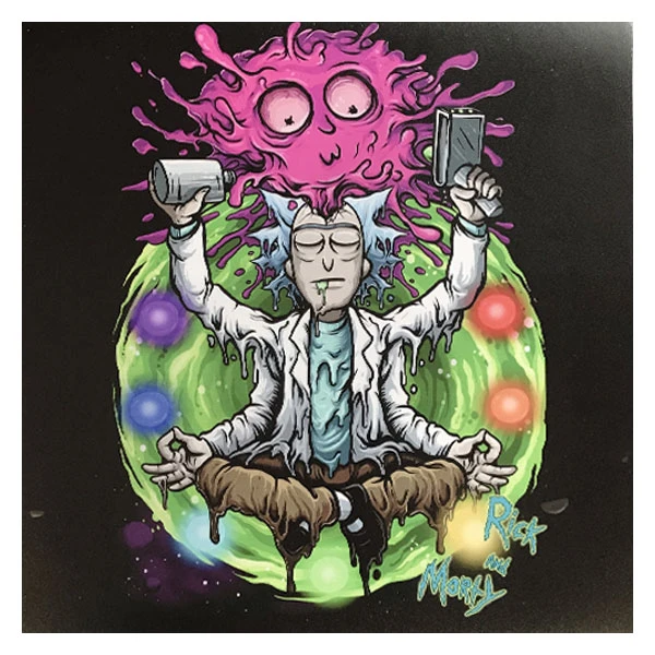 برچسب پلی استیشن ۴ فت آیگیمر مدل Morty2