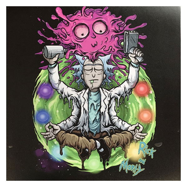 برچسب پلی استیشن ۴ اسلیم آیگیمر مدل Morty2