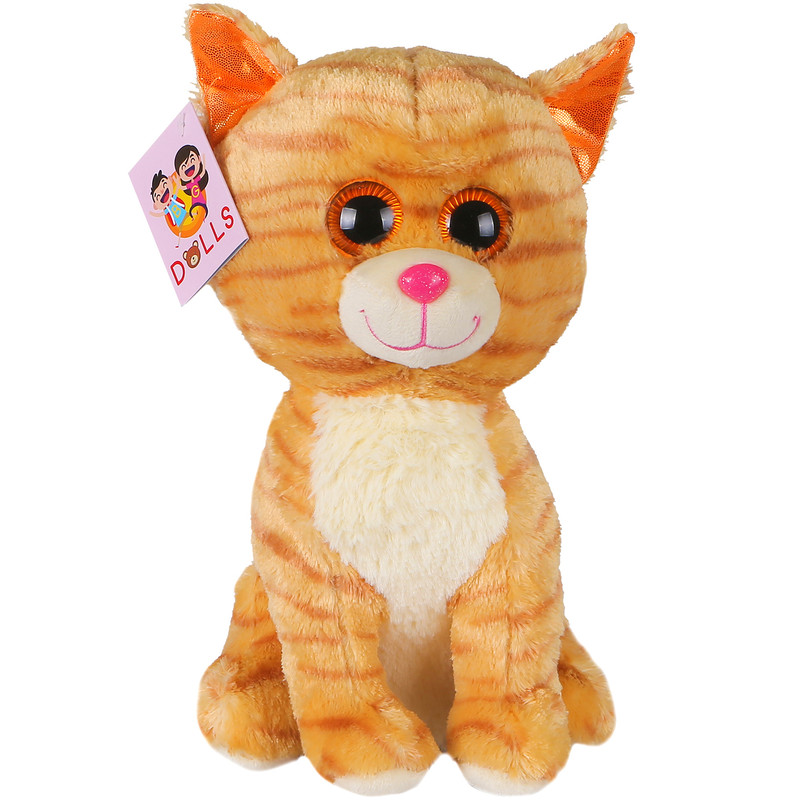 عروسک بی جی دالز مدل گربه کد BG11519 ارتفاع 25 سانتی متر