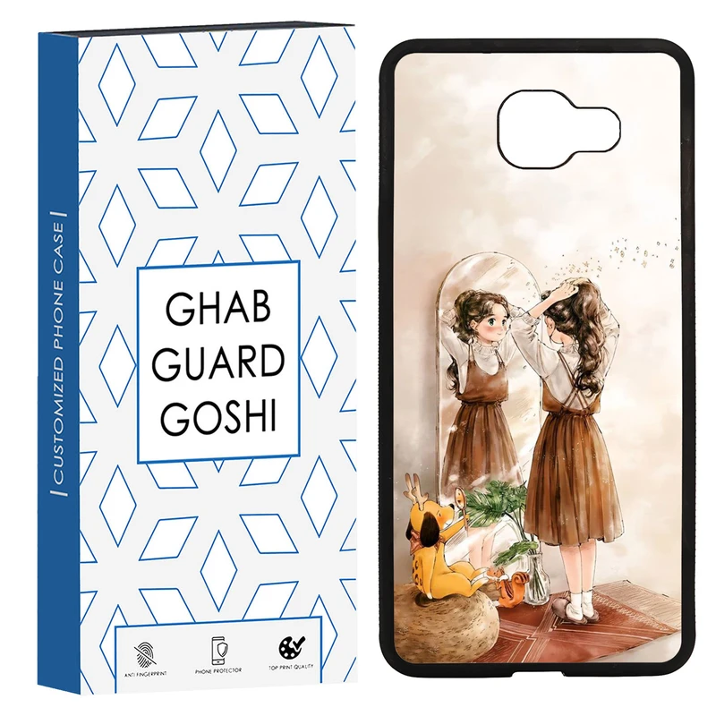 کاور قاب گارد گوشی طرح دخترانه کد TPU-019 مناسب برای گوشی موبایل سامسونگ Galaxy A7 2016 / A710