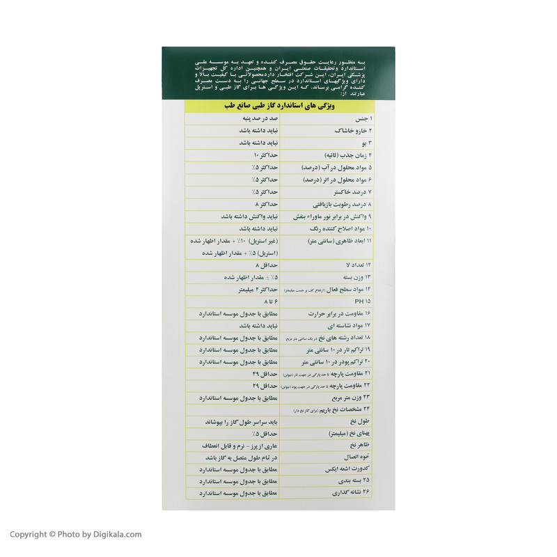 گاز استریل صانع طب مدل Pa01 بسته 60 عددی