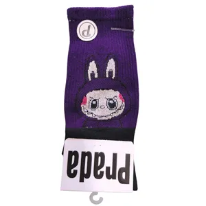 جوراب ساق بلند مدل LABUBU