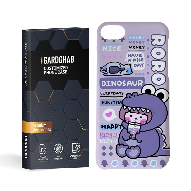 کاور گارد قاب مدل دخترانه مناسب برای گوشی موبایل اپل iphone 7 / 8 / se2020