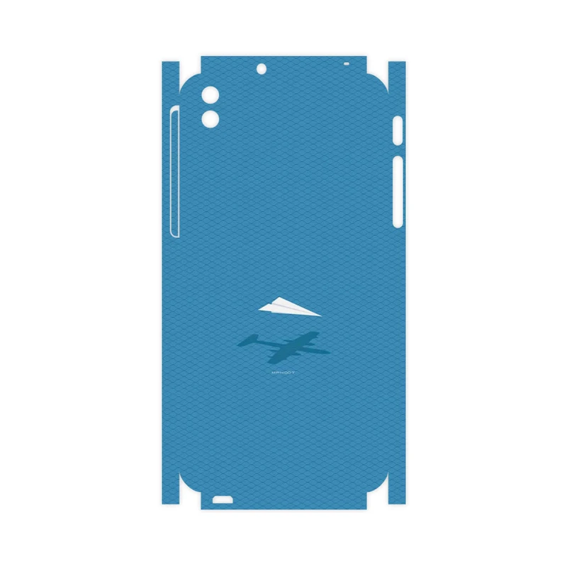 برچسب پوششی ماهوت مدل Minimal Paper Airplane-FullSkin مناسب برای گوشی موبایل اچ تی سی Desire 816