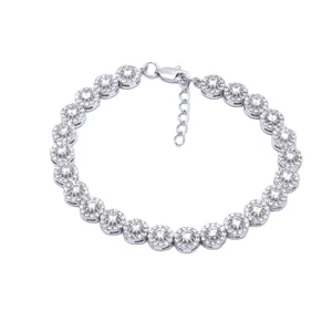 دستبند نقره زنانه مدل G-396