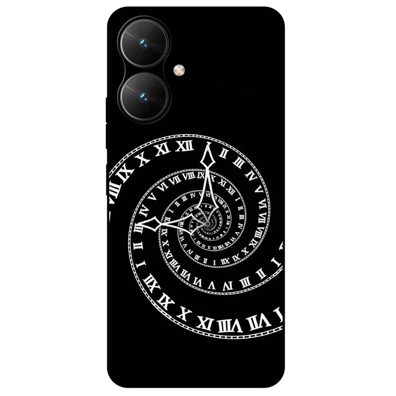 کاور مگافون طرح ساعت مدل 8160 مناسب برای گوشی موبایل شیائومی Poco M6