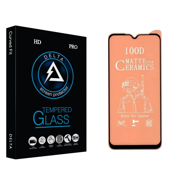 محافظ صفحه نمایش مات دلتا مدل Fit مناسب برای گوشی موبایل سامسونگ Galaxy A02 S