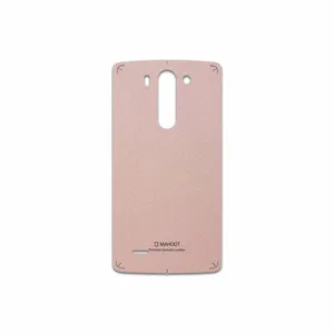 MAHOOT Rose Gold Leather Cover Sticker for LG G3 Beat