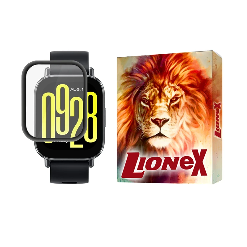  محافظ صفحه نمایش لایونکس مدل PMMWL مناسب برای ساعت هوشمند شیائومی Redmi Watch 5 Active