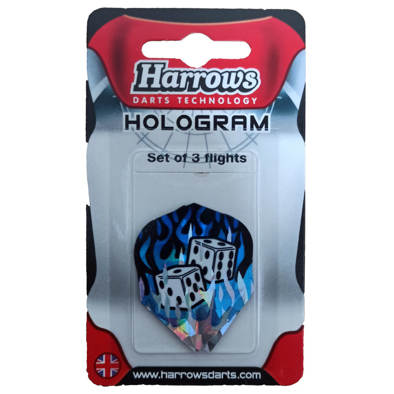 پر یدک دارت هاروس مدل HOLOGRAM بسته 9 عددی