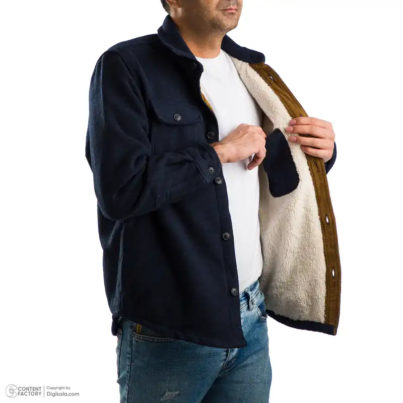 کت مردانه اسپیور مدل AMA36-8 رنگ سرمه ای