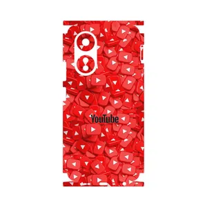 MAHOOT Youtube-FullSkin Cover Sticker for Oppo A58 4G