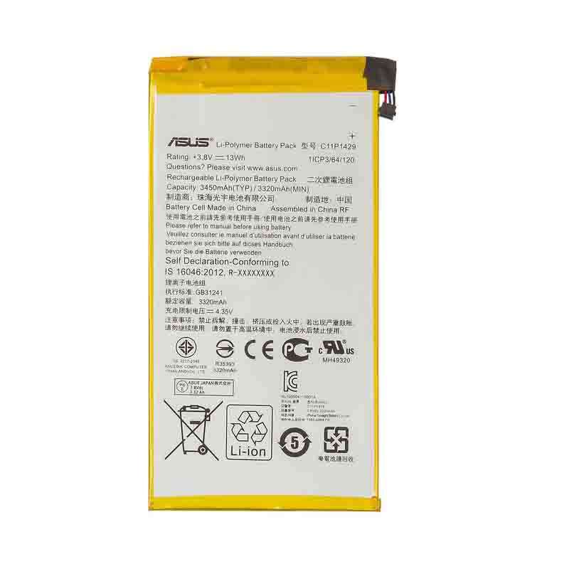 باتری تبلت مدل C11P1429 ظرفیت 3320 میلی آمپر ساعت مناسب برای تبلت ایسوس ZenPad C 7.0 Z170C