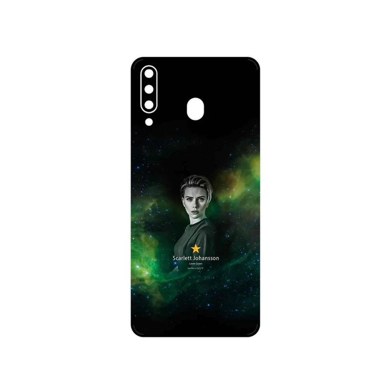 برچسب پوششی ماهوت مدل Scarlett Johansson مناسب برای گوشی موبایل سامسونگ Galaxy M30