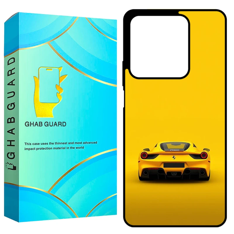 کاور قاب گارد طرح ماشین مدل GCHPN135 مناسب برای گوشی موبایل شیائومی Redmi Note 13 5G