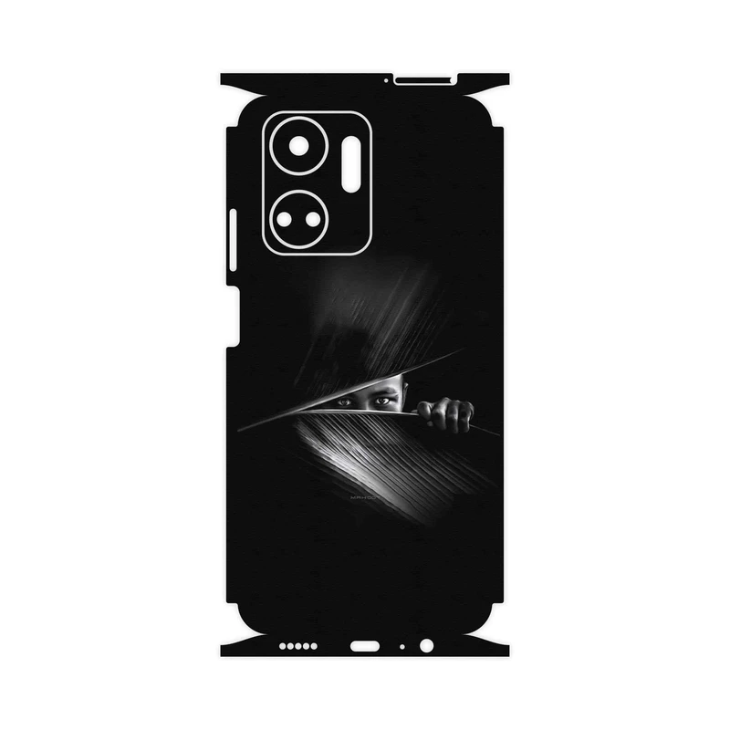 برچسب پوششی ماهوت مدل Black Portrait-FullSkin مناسب برای گوشی موبایل آنر X7a