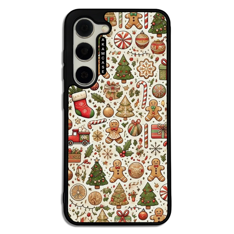 کاور آکام مدل AMC-WSGS23-CHRISTMAS-21 مناسب برای گوشی موبایل سامسونگ Galaxy S23