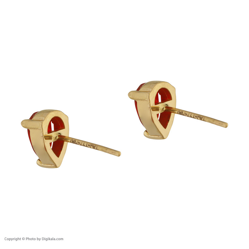 گوشواره طلا 18 عیار زنانه تاج مدل A349