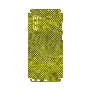MAHOOT Yellow Snake Skin-FullSkin Cover Sticker for Samsung Galaxy Note 10