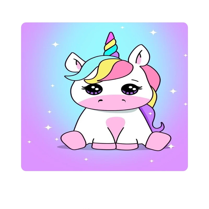 ماوس پد طرح یونیکورن کد py7