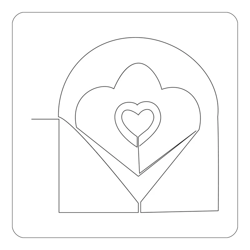 مگنت کاکتی طرح عاشقانه مدل mp36903