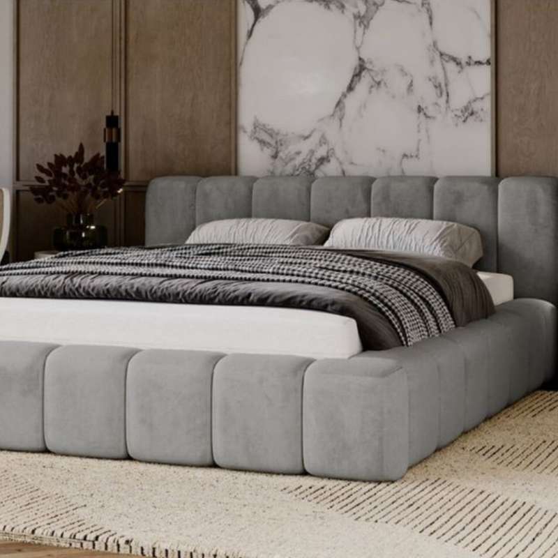 تخت خواب دو نفره کد DR 4670 سایز 200x160 سانتی متر