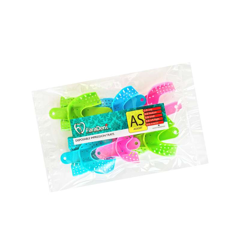 تری قالب گیری دندانپزشکی فارادنت مدل Assort بسته ۱۲ عددی