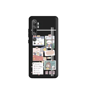 کاور قاب گارد طرح دخترونه کد m8158 مناسب برای گوشی موبایل شیائومی Mi Note 10 / Mi Note 10 Pro