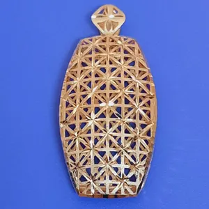  آویز گردنبند طلا 18 عیار زنانه  گالری یارطلا مدل AVA کد PLAVA06