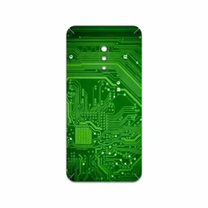 MAHOOT Green Printed Circuit Board Cover Sticker for Oppo Realme X