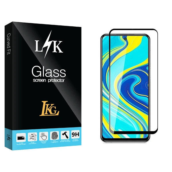 محافظ صفحه نمایش سرامیکی ال کا جی مدل LK Glass مناسب برای گوشی موبایل شیائومی REDMI NOTE9S/REDMI NOTE9 PRO