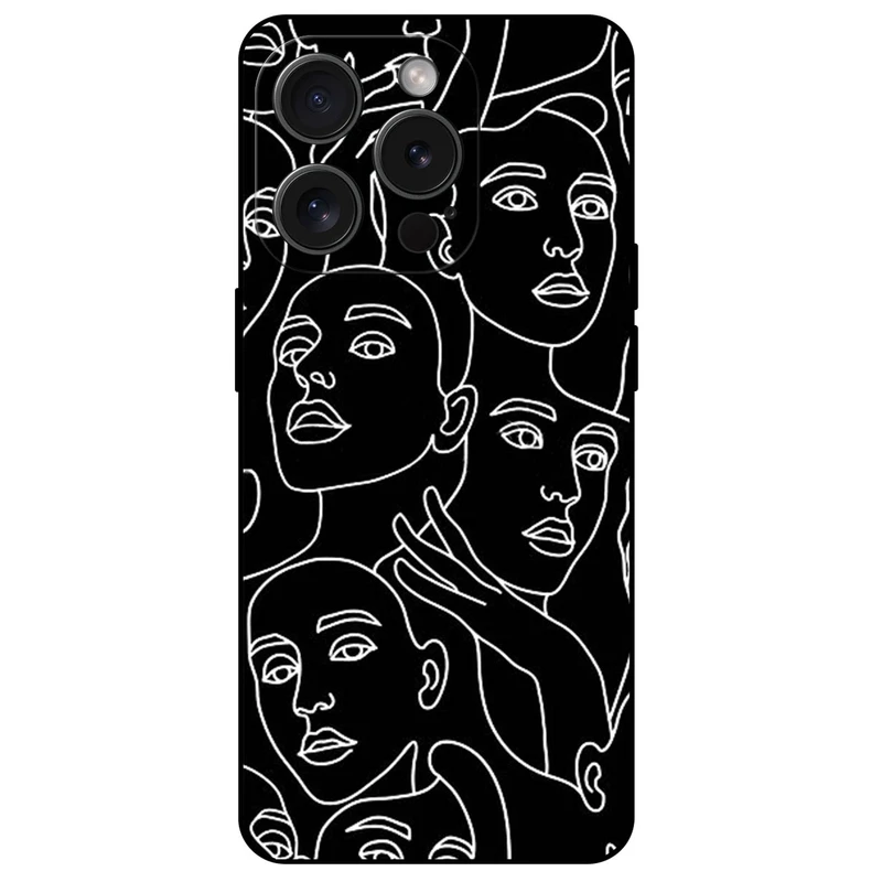 کاور مگافون طرح دخترانه مدل 7762 مناسب برای گوشی موبایل اپل iPhone 15 Pro Max