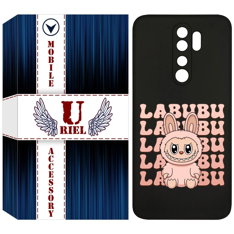 کاور یوریل قاب مدل KSH کد 133 طرح عروسک لبوبو مناسب برای گوشی موبایل شیائومی Redmi Note 8 Pro
