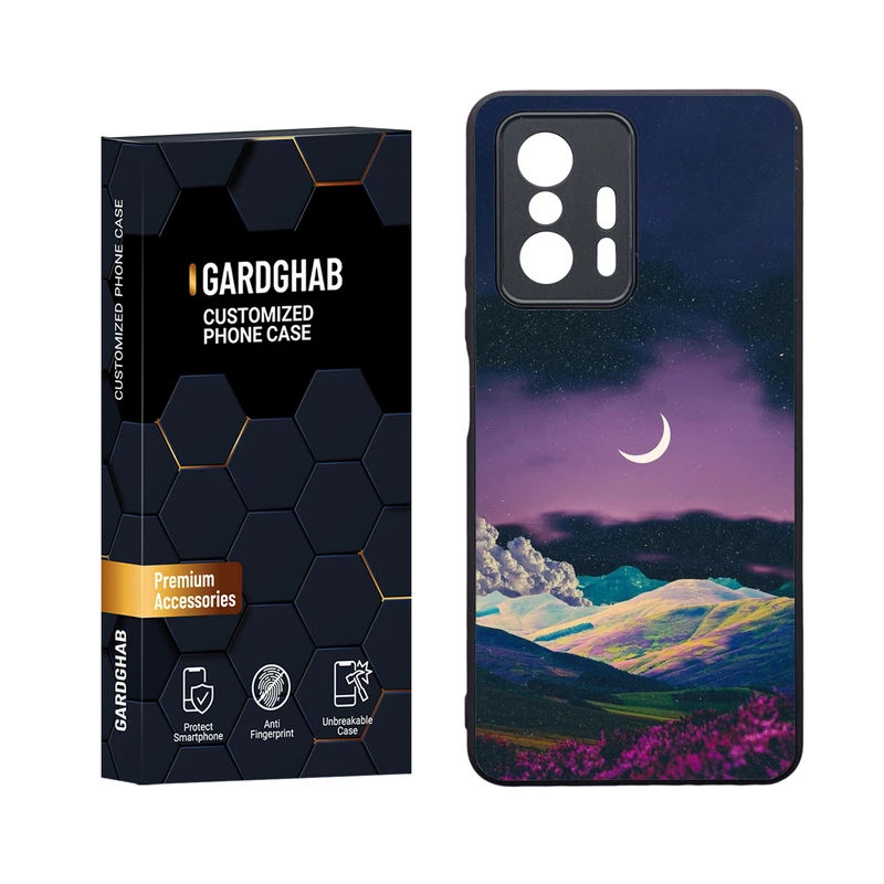 کاور گارد قاب مدل دورژله ای منظره و طبیعت مناسب برای گوشی موبایل شیائومی Mi 11T / 11T Pro