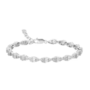 دستبند نقره زنانه مدل BI S7