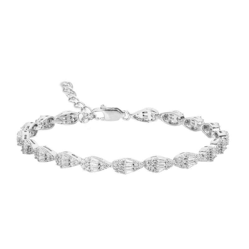 دستبند نقره زنانه مدل BI S7 دستبند نقره زنانه مدل BI S7