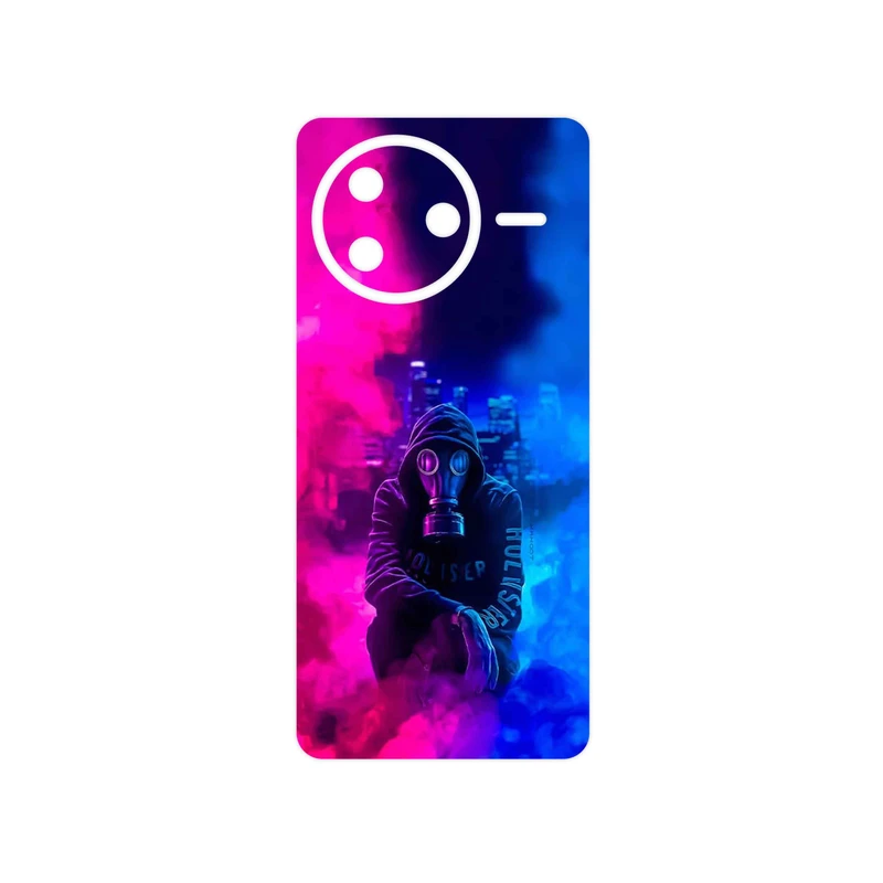 برچسب پوششی ماهوت مدل Smoke Rainbow Digital Art 2 مناسب برای گوشی موبایل شیائومی Poco F7 Pro