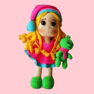 عروسک بافتنی مدل ملودی کد B1