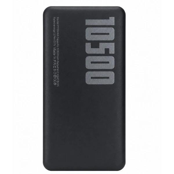 پاوربانک 5 وات کالوس مدل P118MAX ظرفیت 10500 میلی‌آمپرساعت به همراه کابل تبدیل USB-A به USB-C