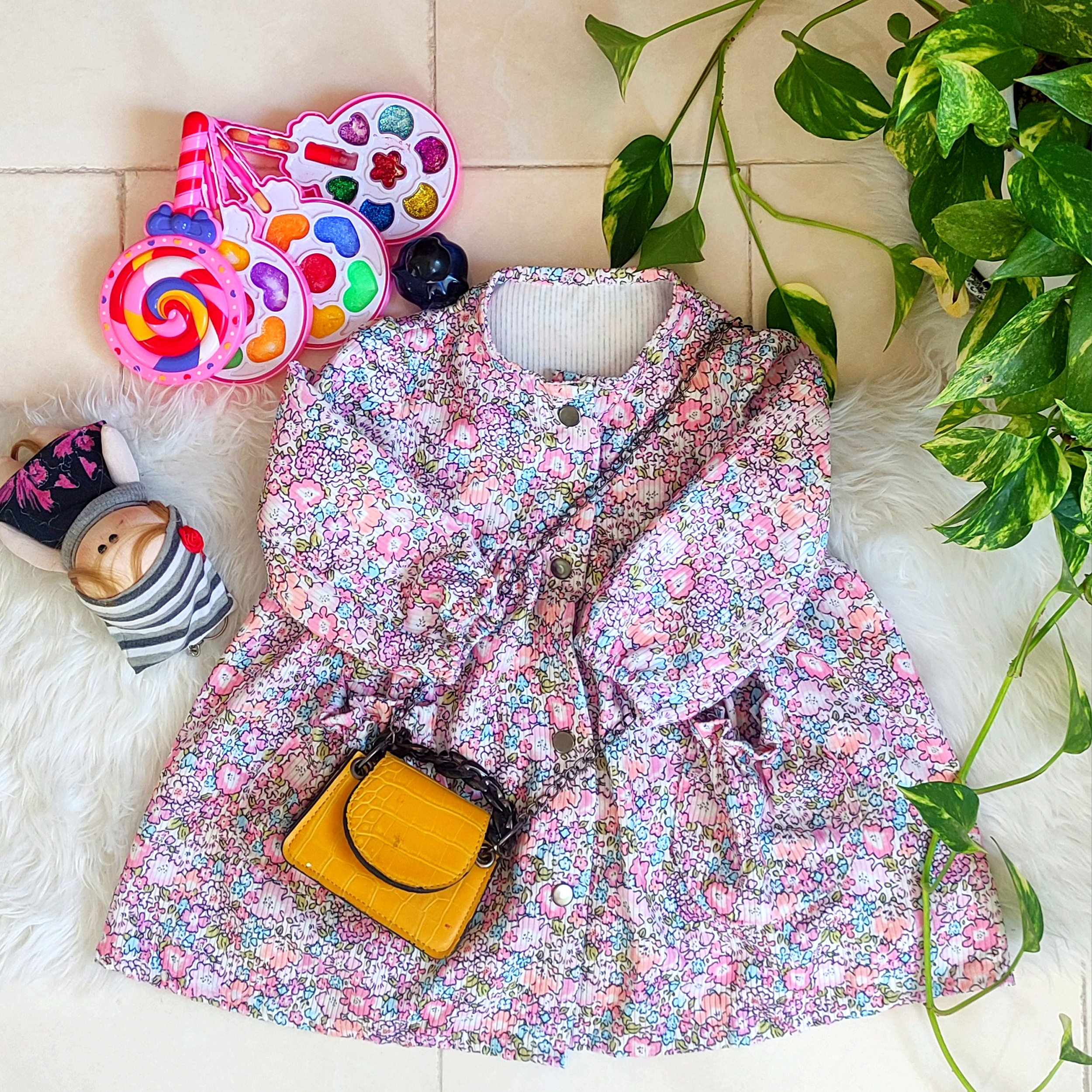 پیراهن دخترانه مدل بهاری