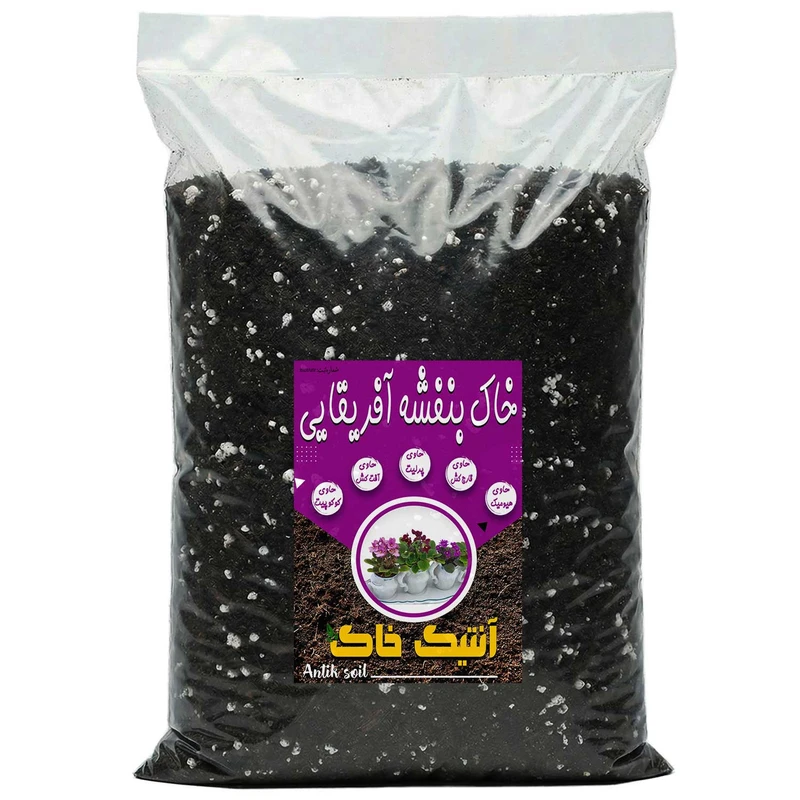 خاک بنفشه آفریقایی آنتیک خاک مدل 10LT وزن 5 کیلوگرم