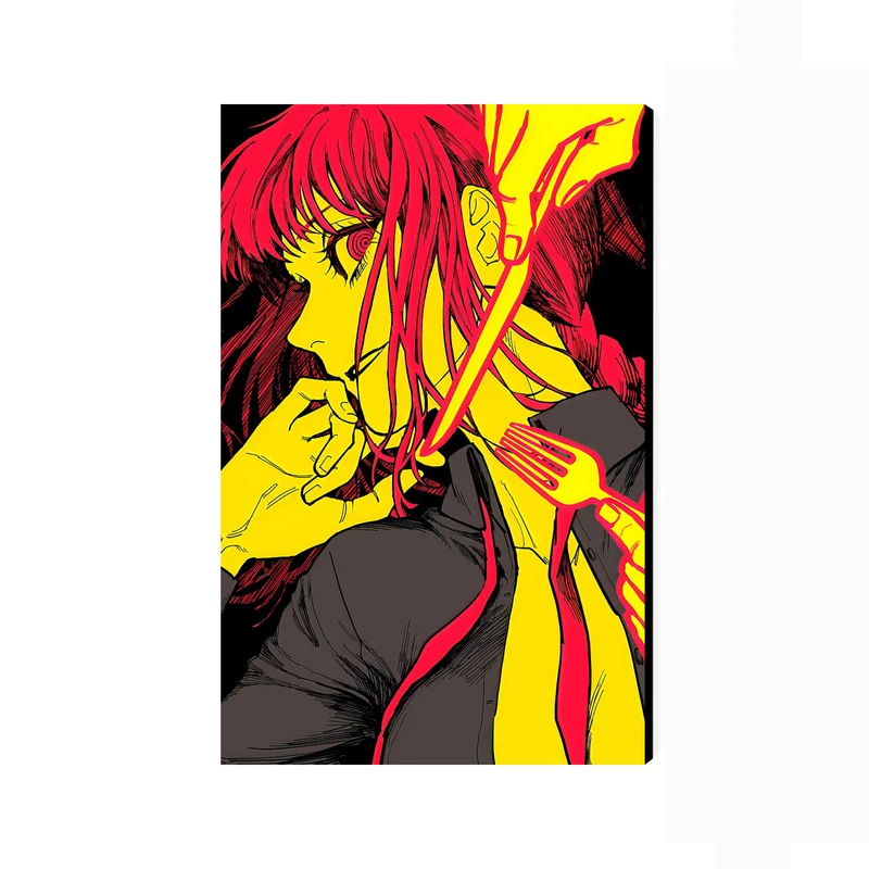 تابلو شاسی عرش مدل انیمه مرد اره ای Chainsaw Man کد As2205