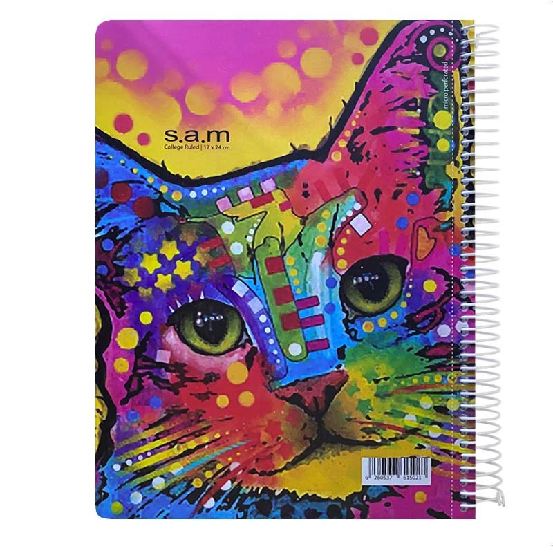 دفتر مشق 200 برگ سم مدل گربه کد 52854