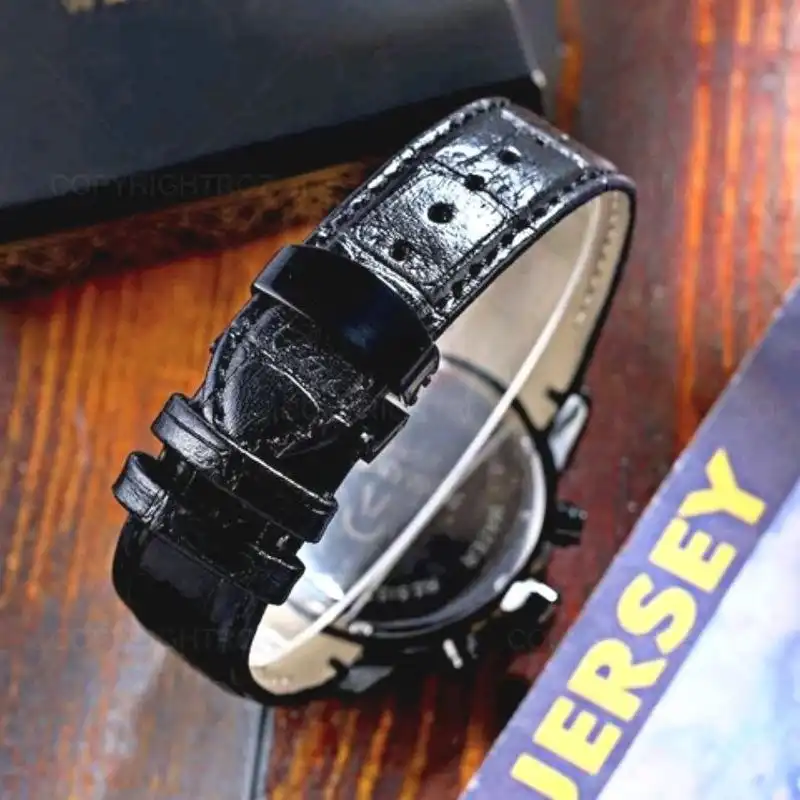 ست ساعت مچی عقربه ای زنانه و مردانه  مدل تک موتور قفل پروانه ای 01