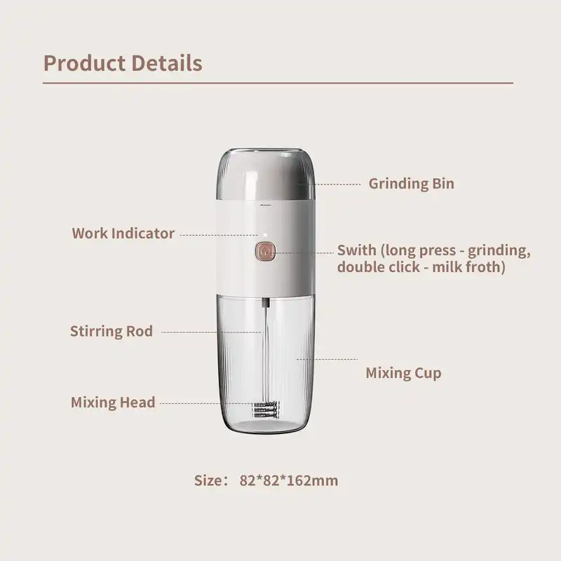 آسیاب دستی قهوه لپرسو مدل LPMFGR